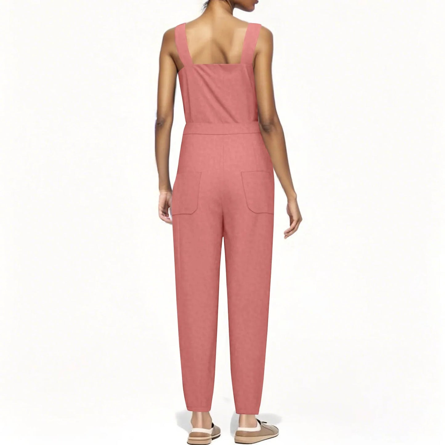 Women's Fashion Clasp Pocket Cargo Romper Jumpsuits for Women Casual Women Jump Suit Womens Jumpsuit Summer Womens Jumpsuit Over